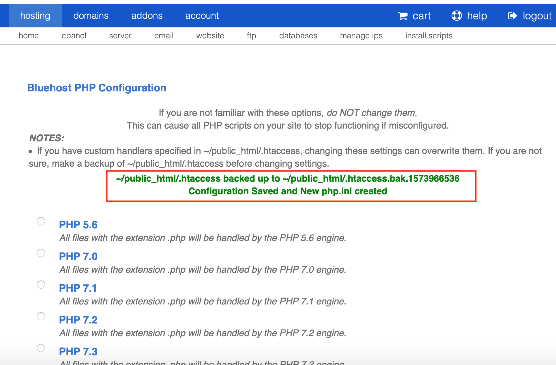bluehost upgrade mysql version bluehost upgrade mysql version